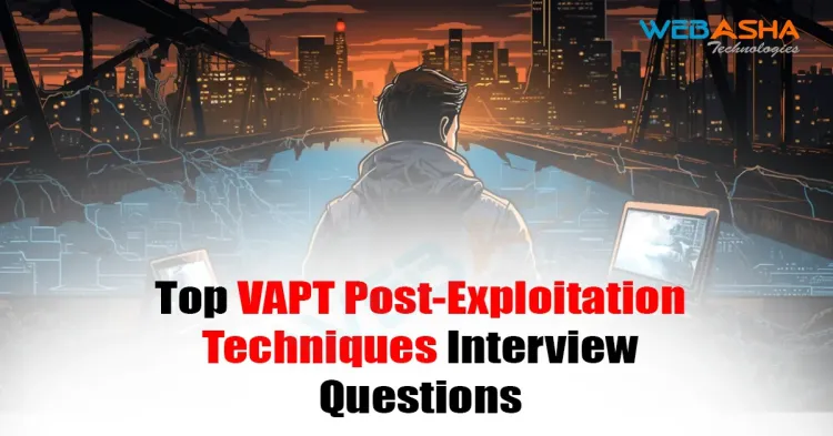 [2024] Top VAPT Post-Exploitation Techniques Interview Questions