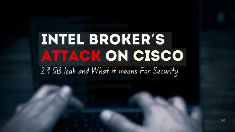 IntelBroker's Attack on Cisco |  2.9GB Data Leak and What It Means for Security