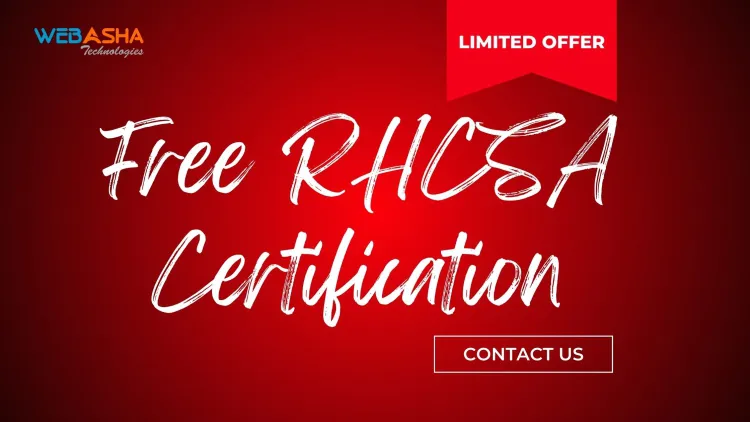 Free Red Hat RHCSA EX200 v9 Certification Exam Voucher