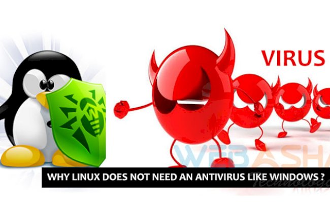 Why Linux does not need an Antivirus Like Windows ?