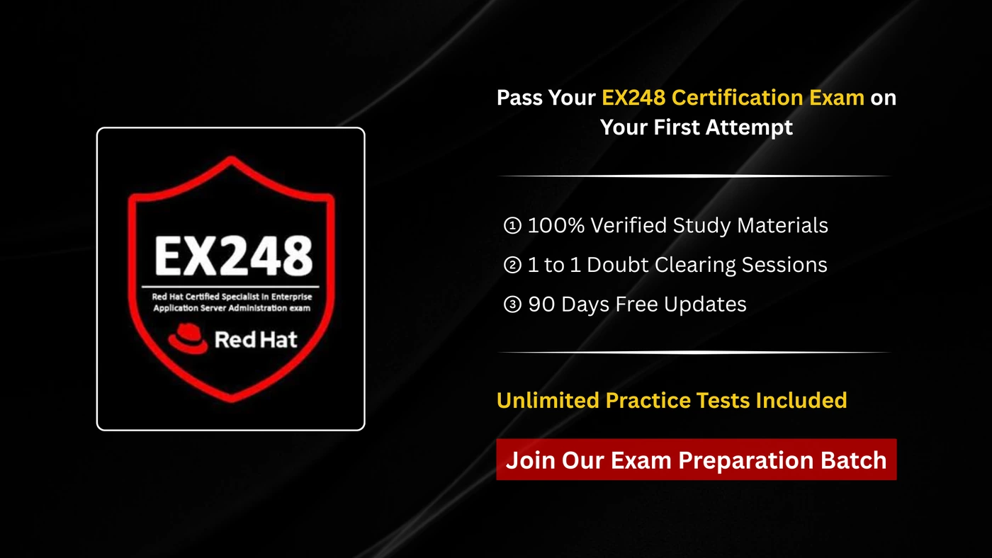 EX248 Red Hat Certified Specialist in Enterprise Application Server Administration